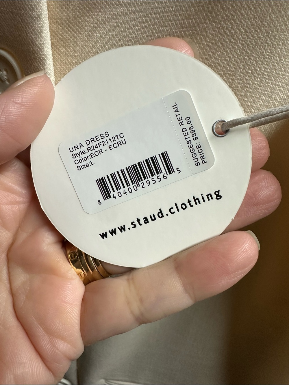 NWT STAUD Dress - Picture 5 of 5